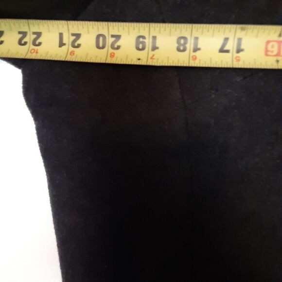 Worthington Trench Coat Womens Wool Blend Gray Buttons Lined Pockets Size 16 EUC - Picture 7 of 8